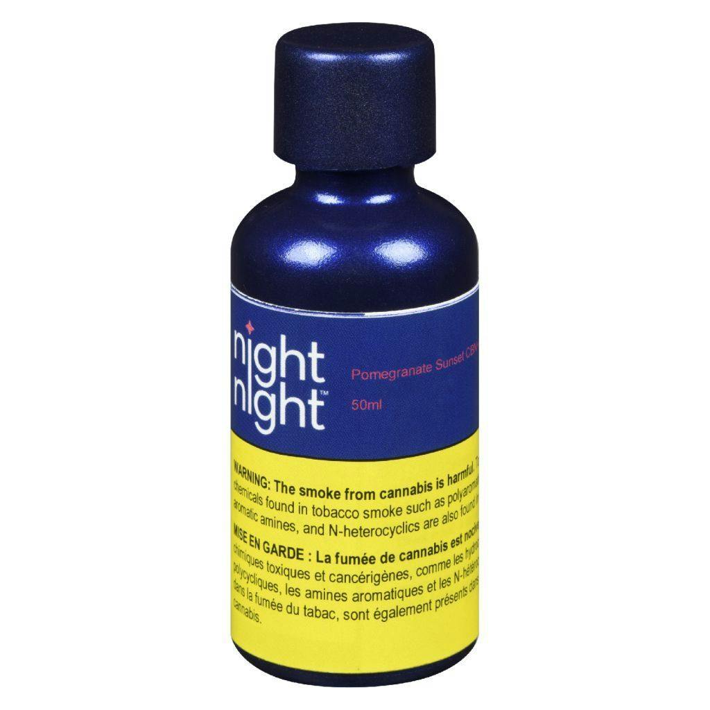NightNight - Pomegranate Sunset CBN+CBD Shot - Sativa - 1x50ml