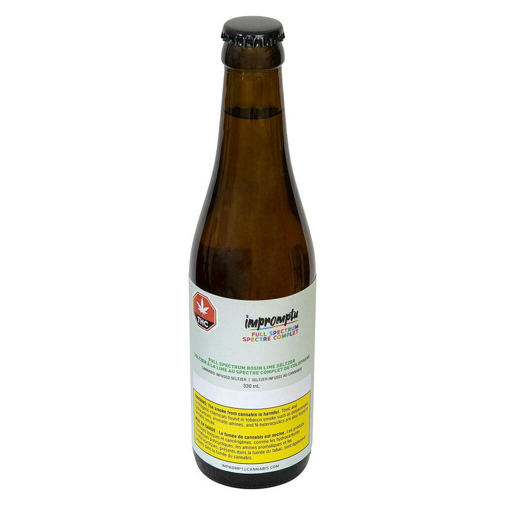 Impromptu Full Spectrum - Rosin Lime Seltzer - Hybrid - 330ml