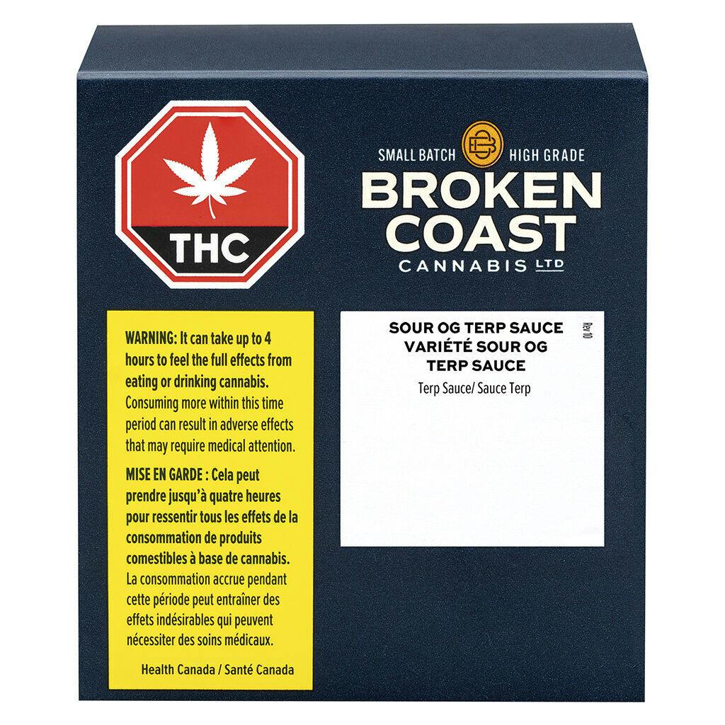 Broken Coast - Sour OG Terp Sauce - Sativa - 1g