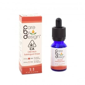 [Care By Design] CBD Tincture - 15mL - 1:1