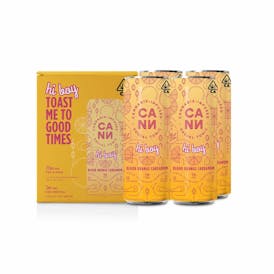 [CANN] THC Drink 4 Pack - 5mg - Blood Orange Cardamom Hi Boy (H)
