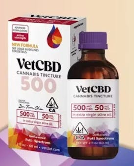 [VET CBD] Tincture - 60ml - 500mg Extra Strength