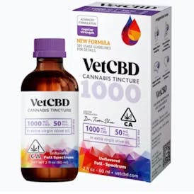 [VET CBD] Tincture - 60ml - 1000mg Regular Strength