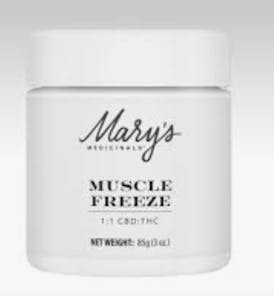 [Mary's Medicinals] CBD:THC Muscle Freeze Jar - 1:1 - 3oz