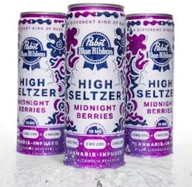 [Pabst] THC:CBN:CBD Seltzer - 15mg - 10:3:2 - Midnight Berries (I)