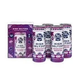 [Pabst] - 4PK High Seltzer THC/CBN/CBD - 10:3:2 - Midnight Berries