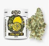 Gold Cut Lemon Drop Top