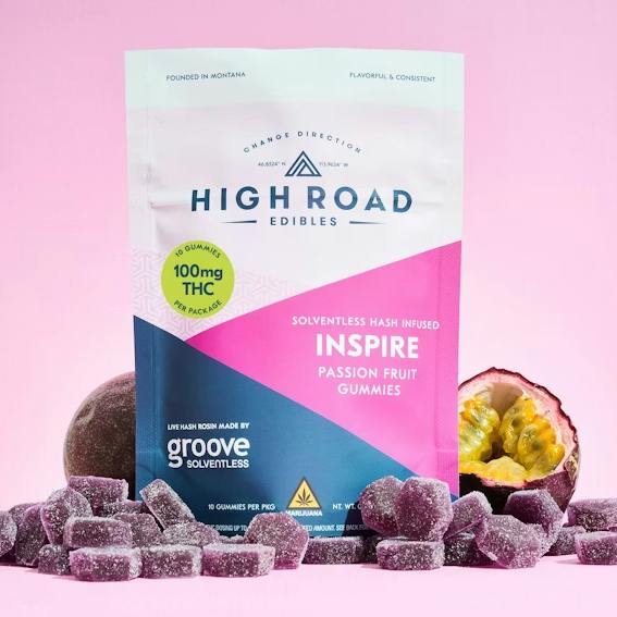 High Road - Solventless - Inspire - Passion Fruit
