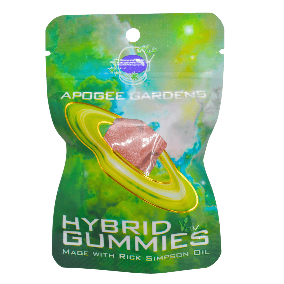 RSO Hybrid Gummies - - Pomegranate