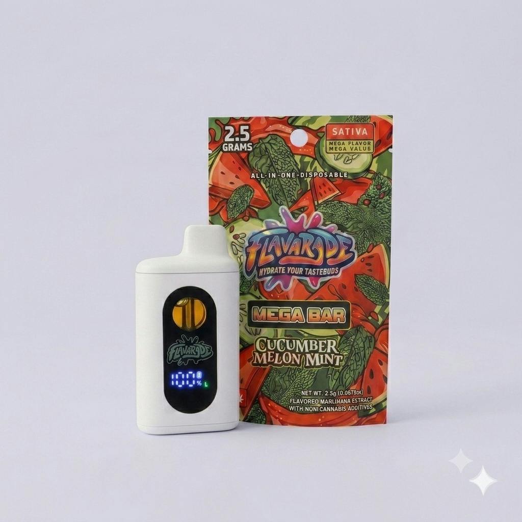 Flavarade - Cucumber: Melon Mint - Flavored