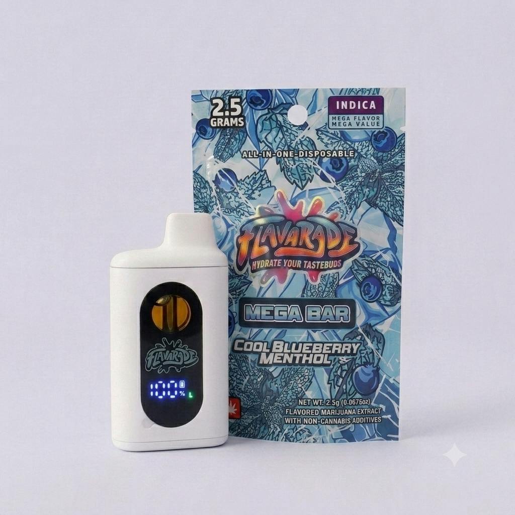 Flavarade - Cool: Blueberry Menthol - Flavored