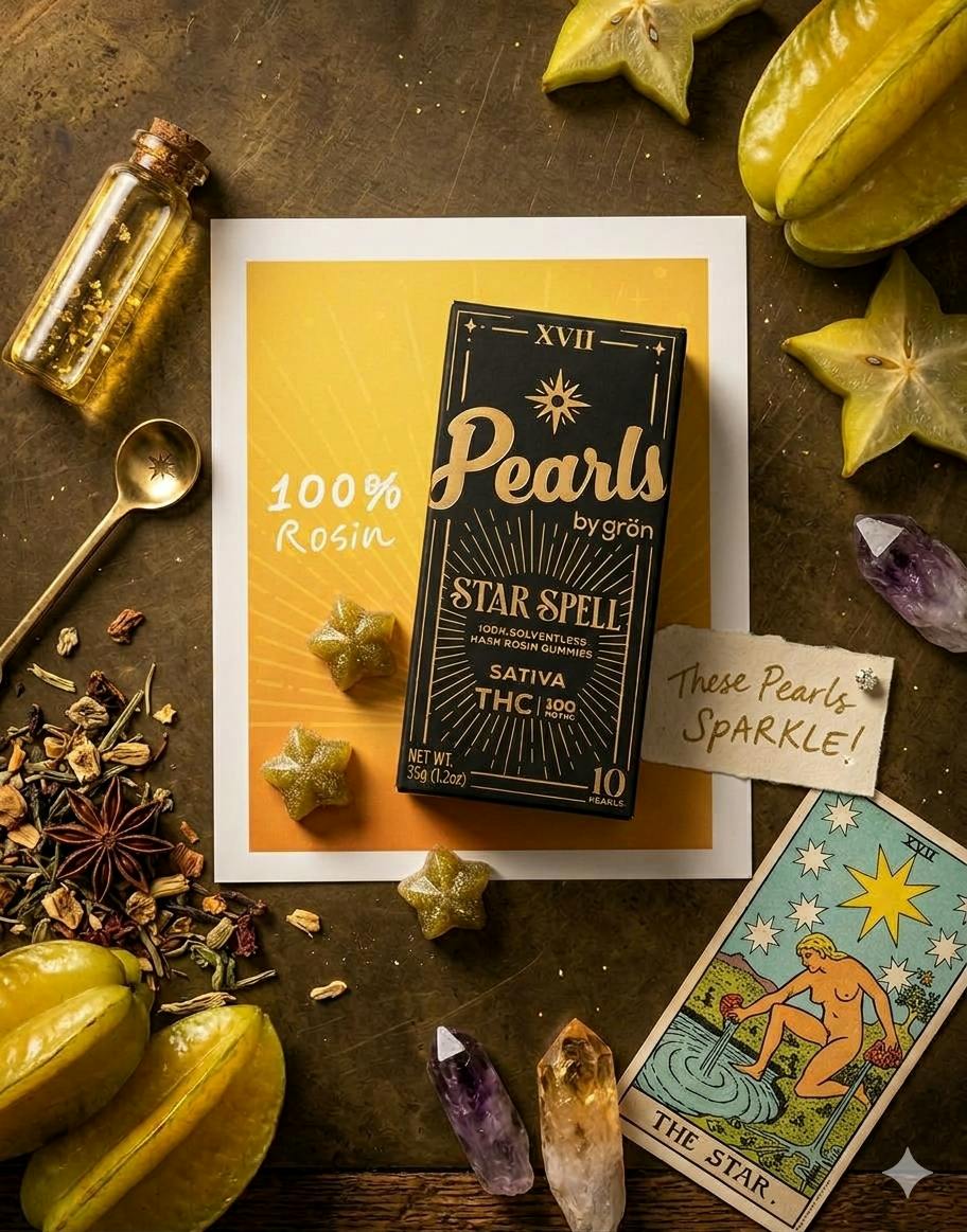 Gron - Star Spell Pearls - THC 100mg - 10 Pack
