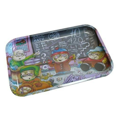 Dunkees Rolling Trays - Dunkees 11.75" x 7.88" Roling Tray - Life Lessons