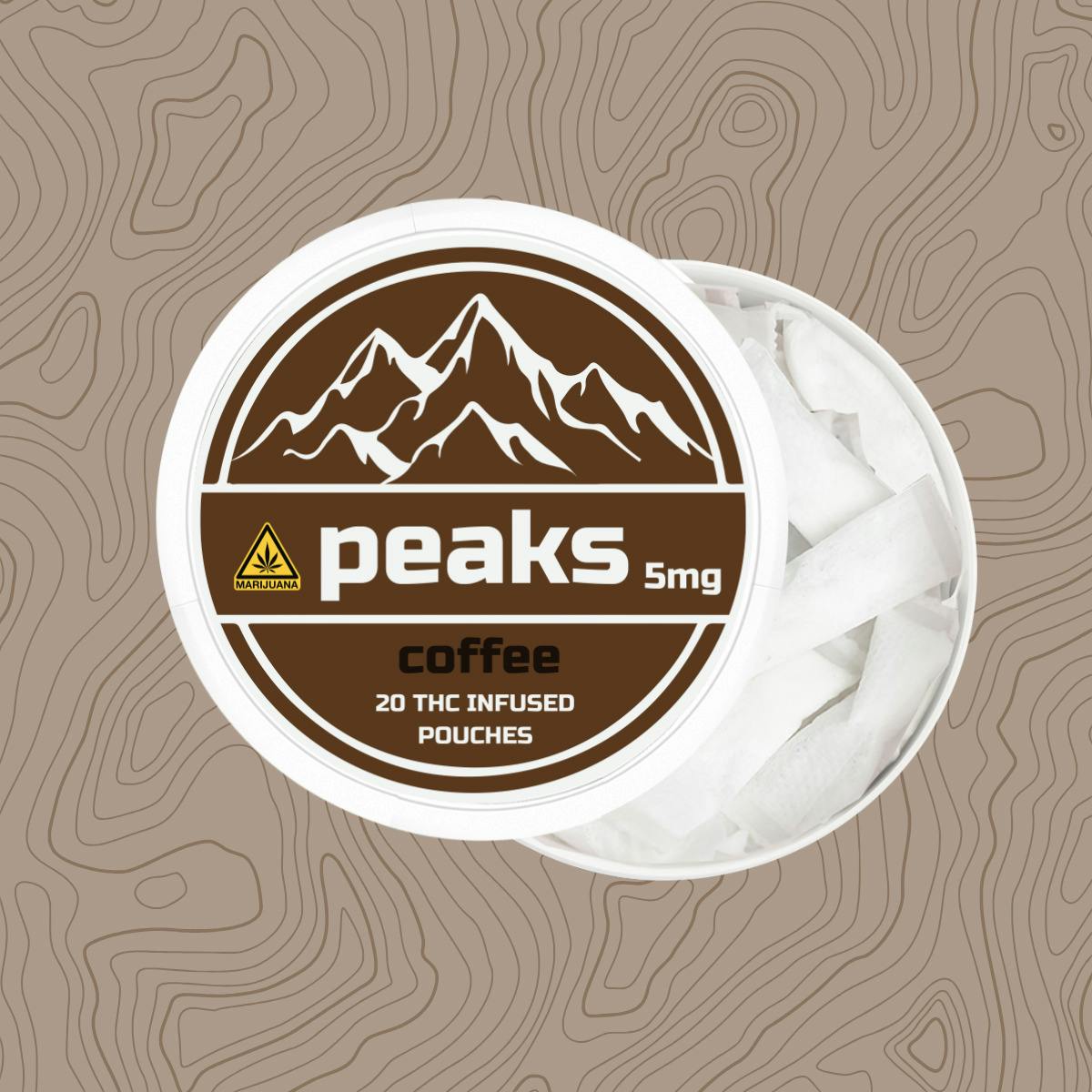 Peaks Pouches | Coffee | 20pk
