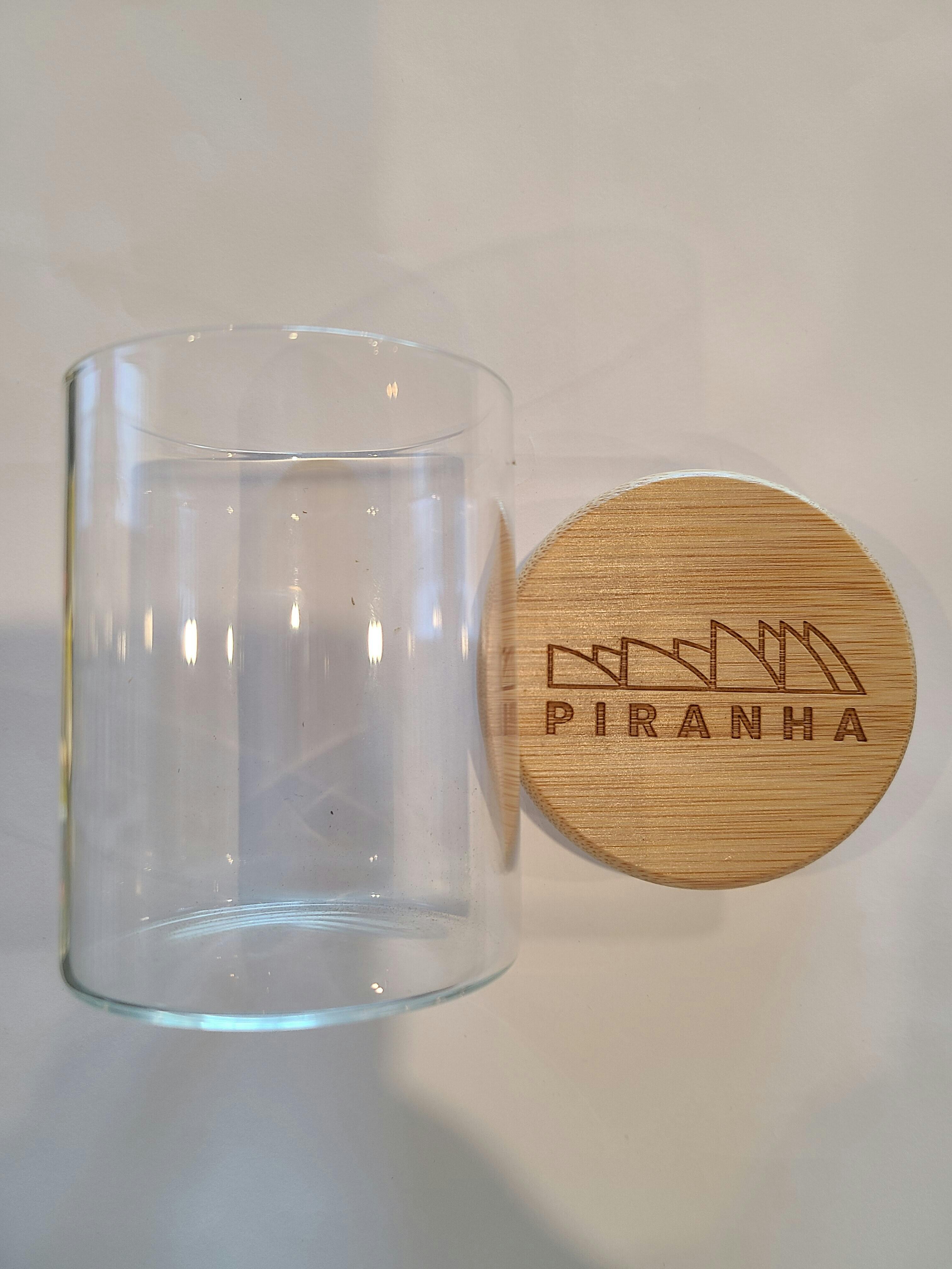 Piranha Glass Storage Jars - 400ml / L