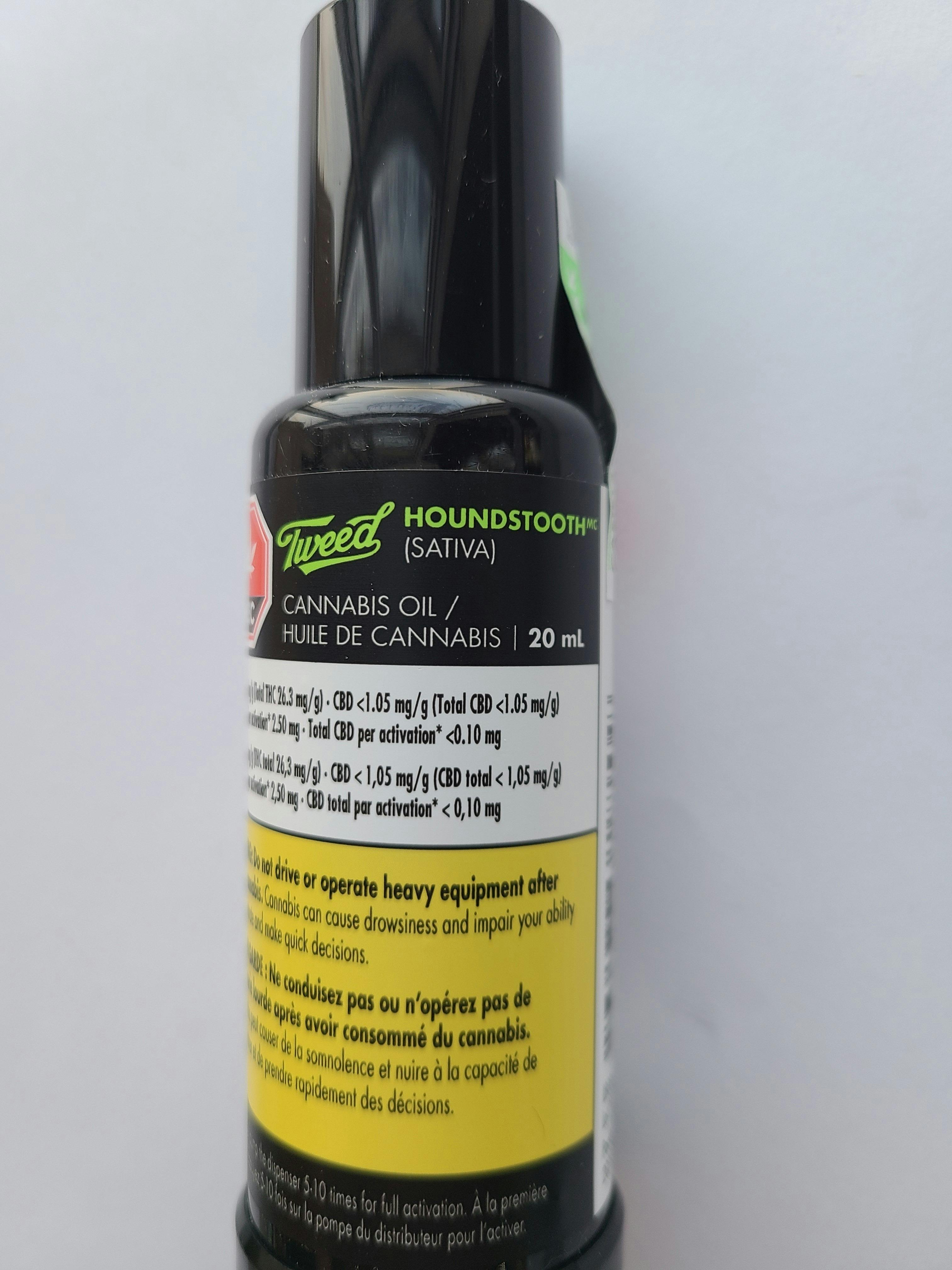 Tweed - Houndstooth Spray - Cannabis Oil - 20ml