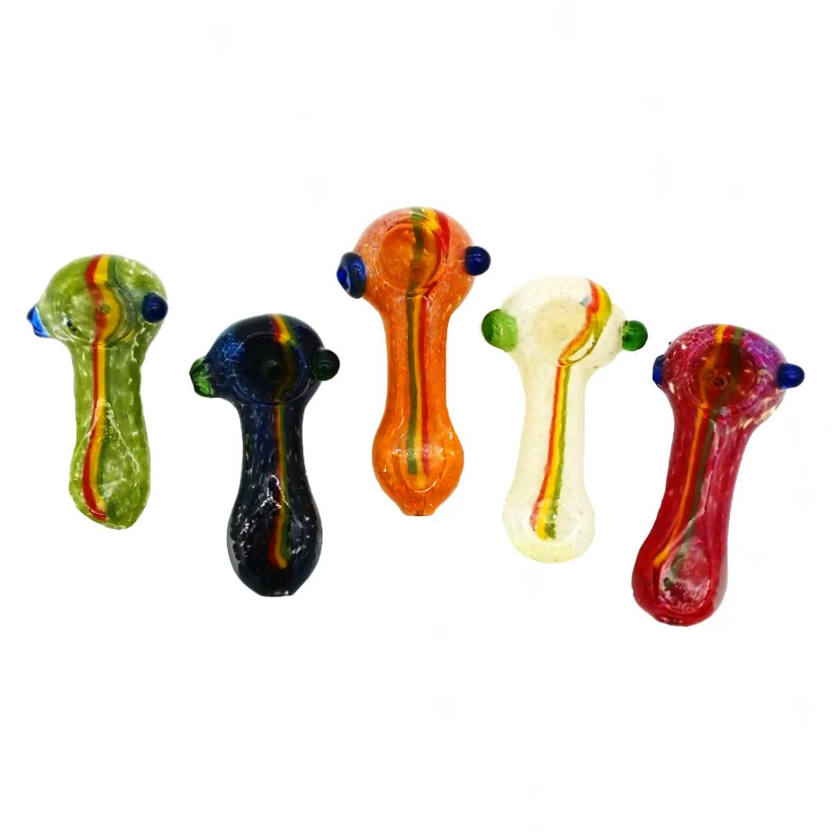 3" Dicro Spoon Frit Fumed Pipe