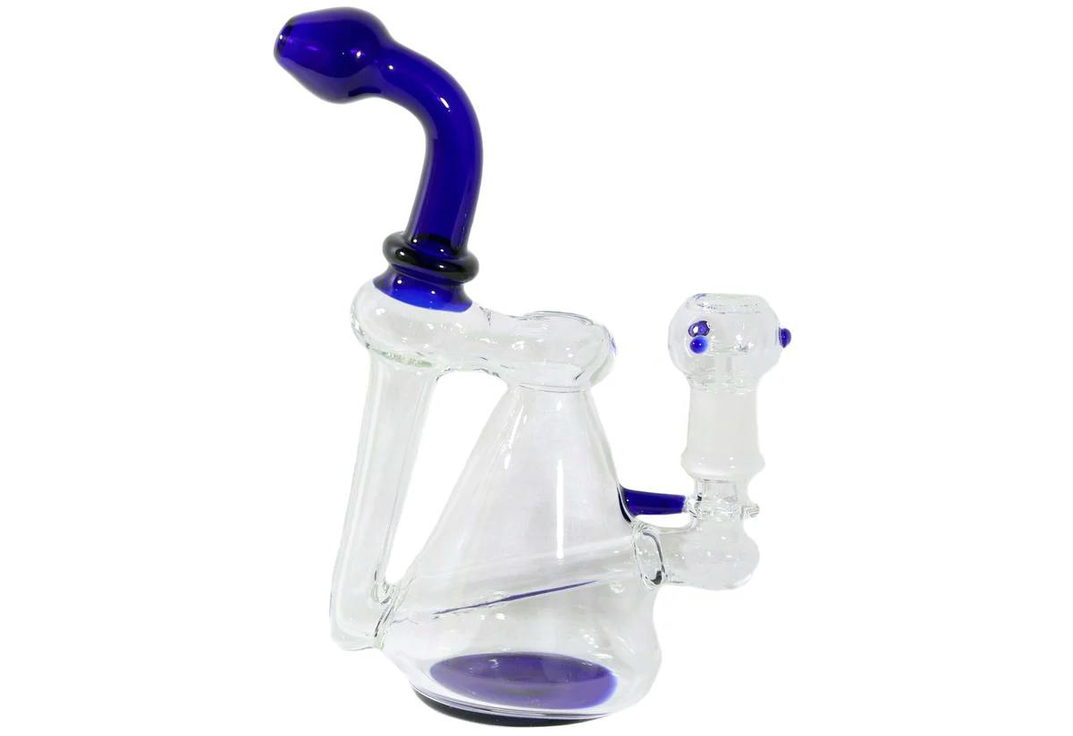 10" Glass Recycler Oil Rig