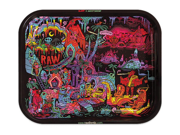 RAW Ghostshrimp Rolling Tray - Large
