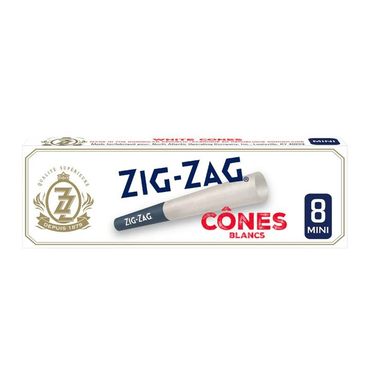 Zig Zag - Pre-Rolled White Mini Cones