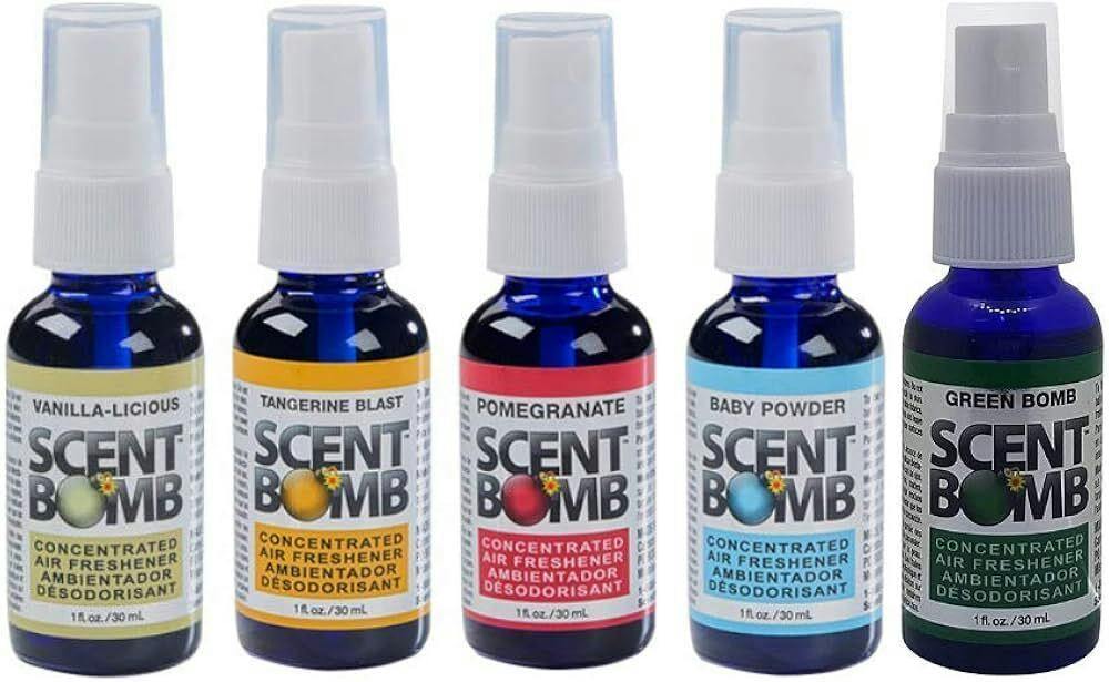 Scent Bomb - Air Freshener Spray Bottle - Assorted Flavour