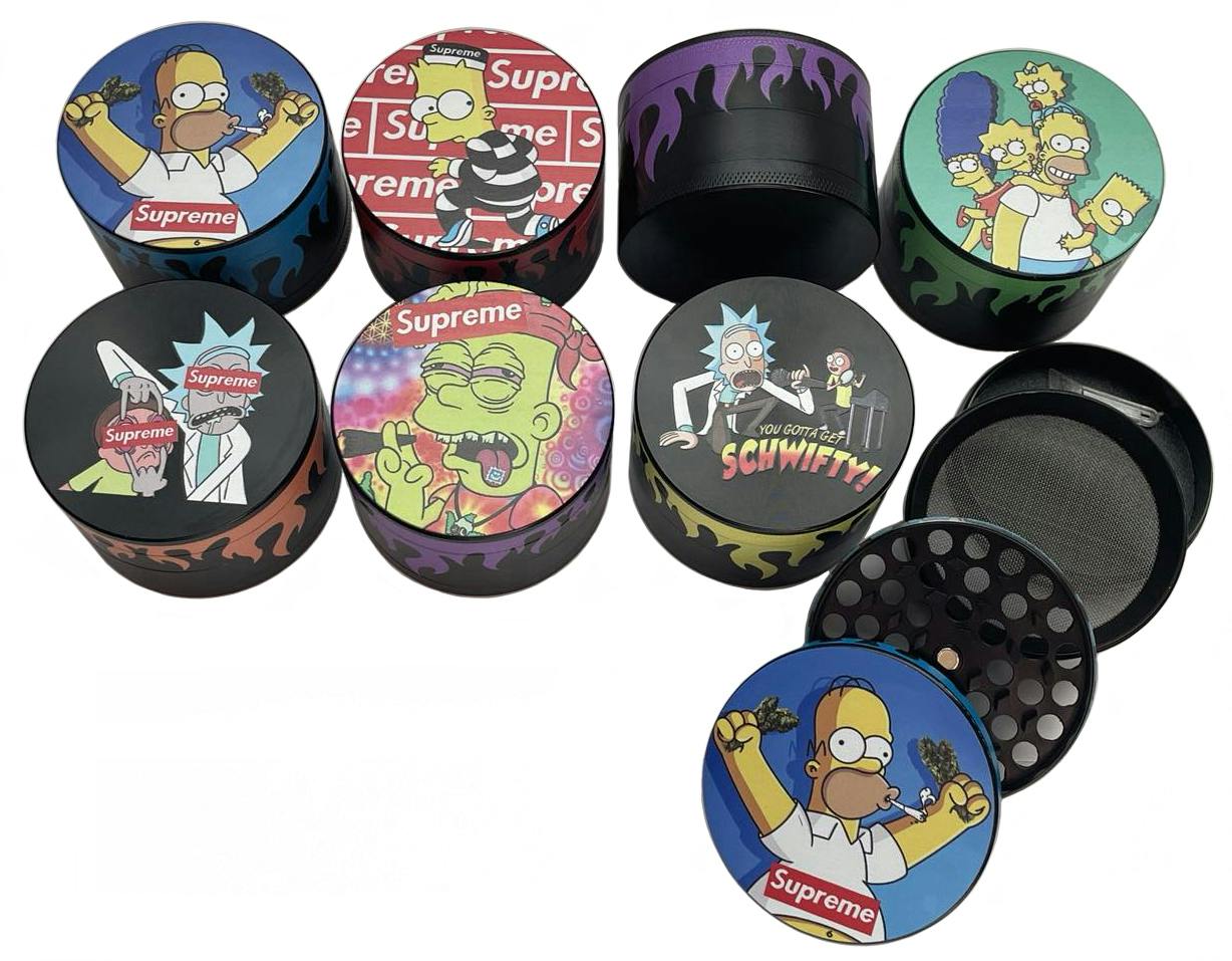 63mm Simpson Design Grinder 4Pcs