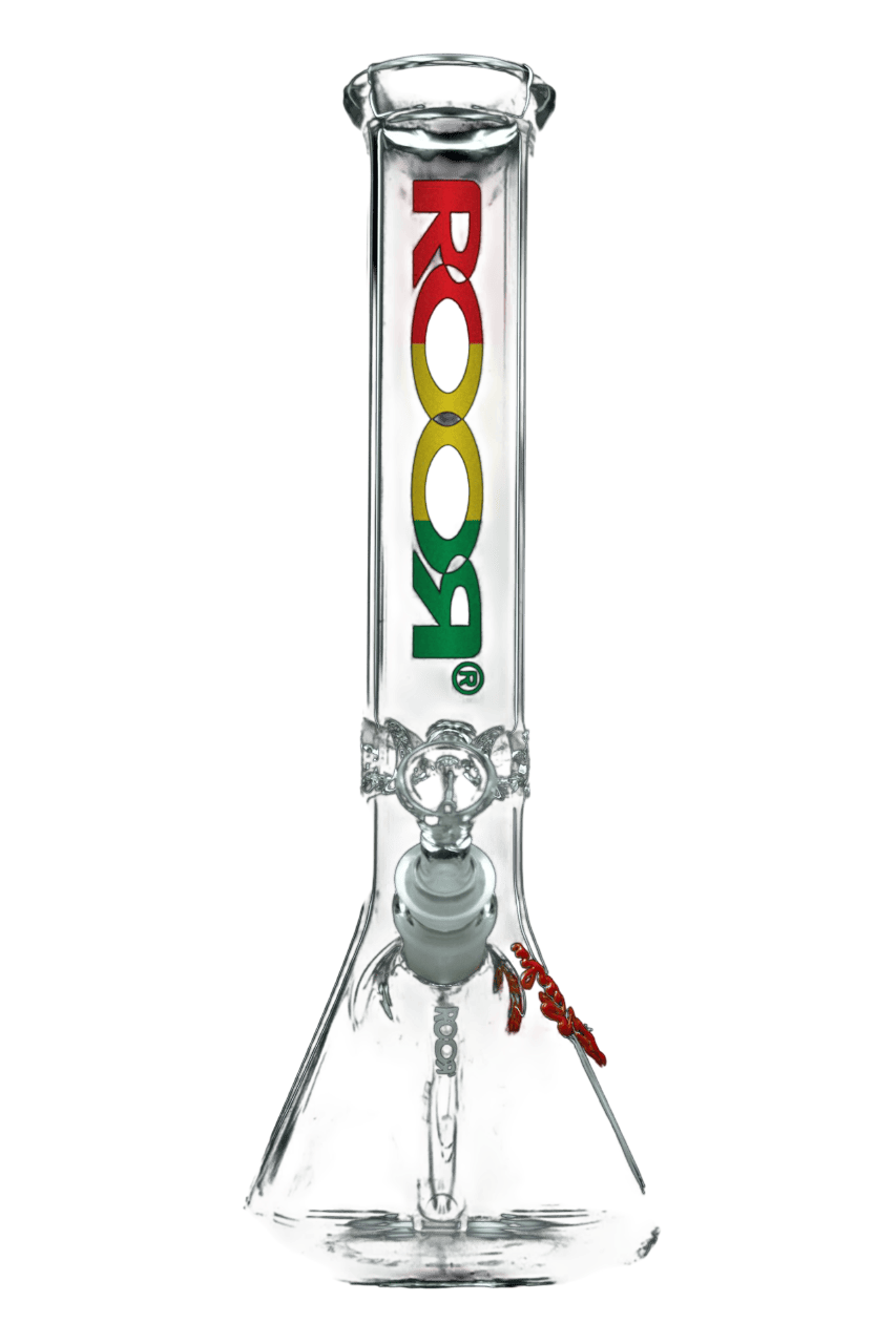 12'' ROOR Classic Beaker Bong - Rasta