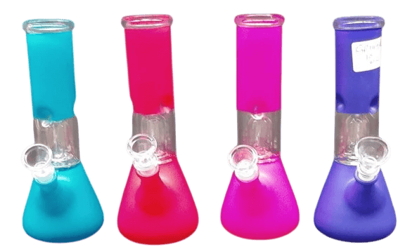 8" water pipe with splash guard and ice catcher