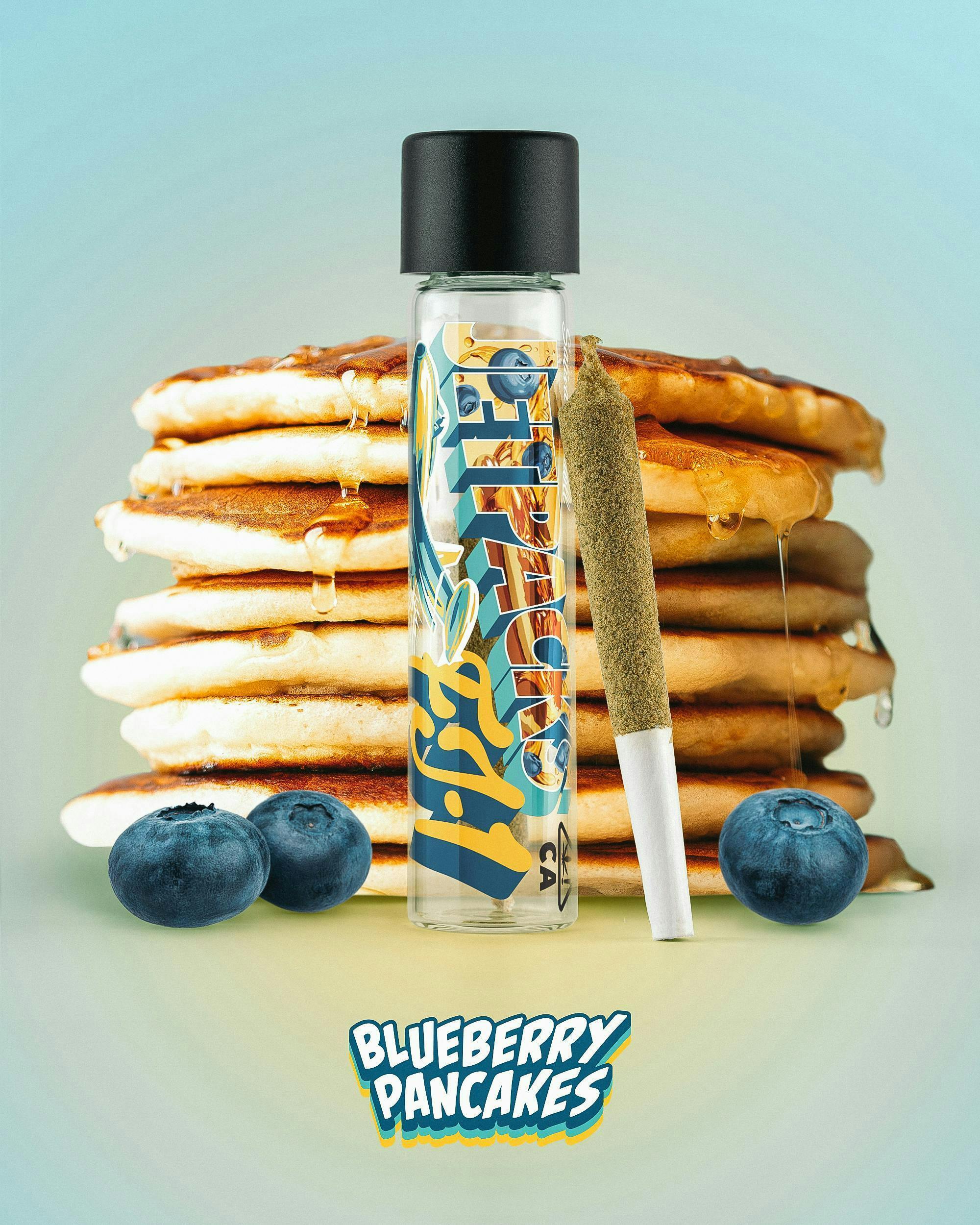 Jetpacks FJ-Mini Blueberry Pancakes 0.6g Infused Preroll at The Flowery Dispensary Haverstraw