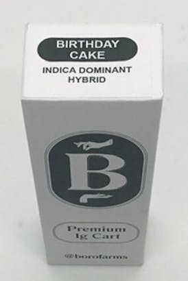 **BOGO** Birthday Cake Cartridge 1g by Boro Family Farms (Taxes Included, OTD Pricing)