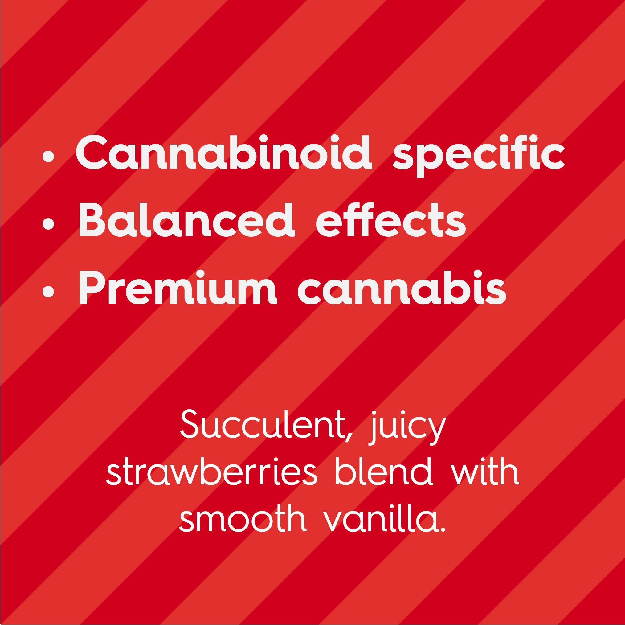 Strawberry Vanilla (Chillax 20:1) - Gummies