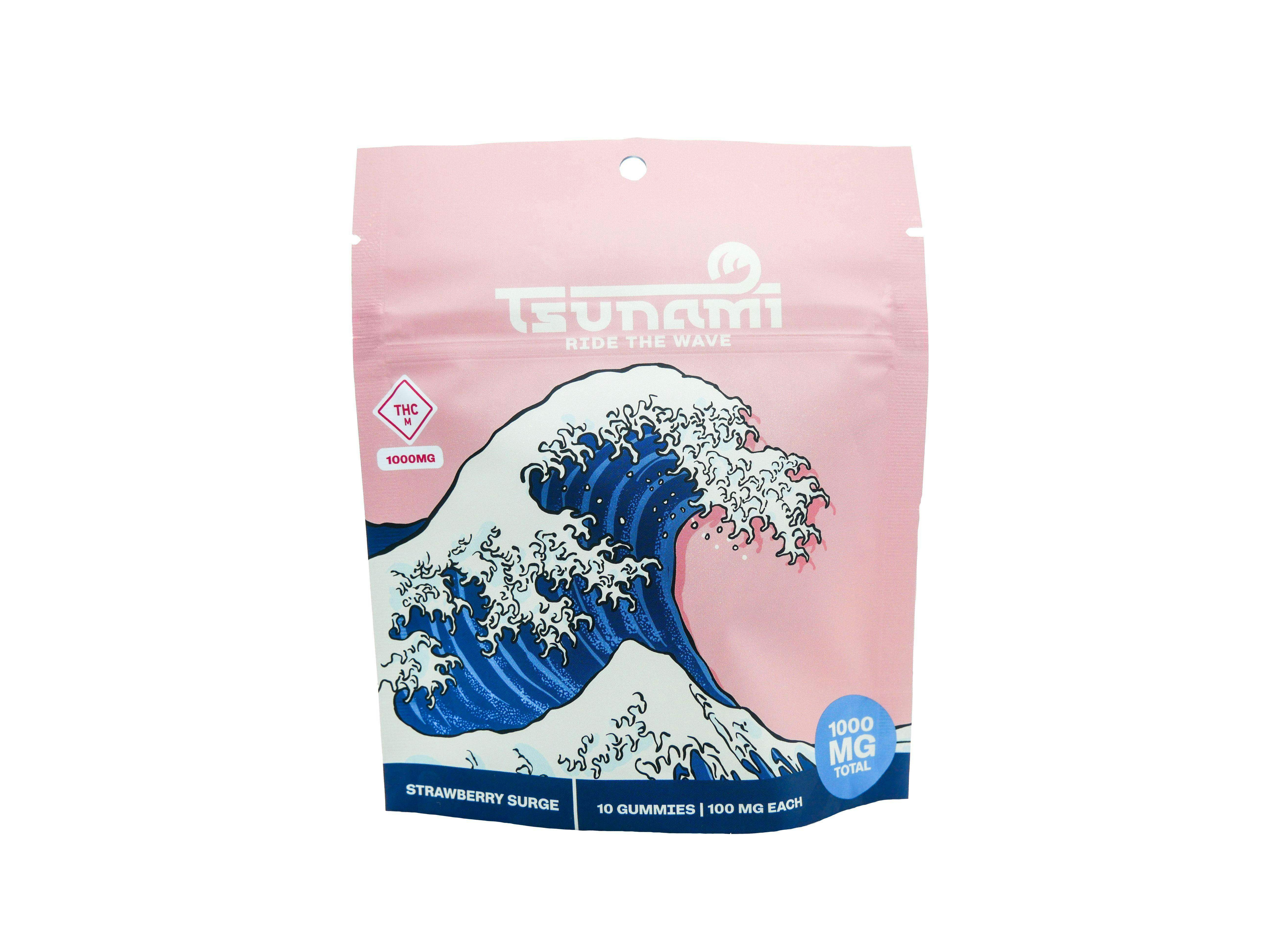 Gummies | Tsunami Strawberry Surge 10 Pack