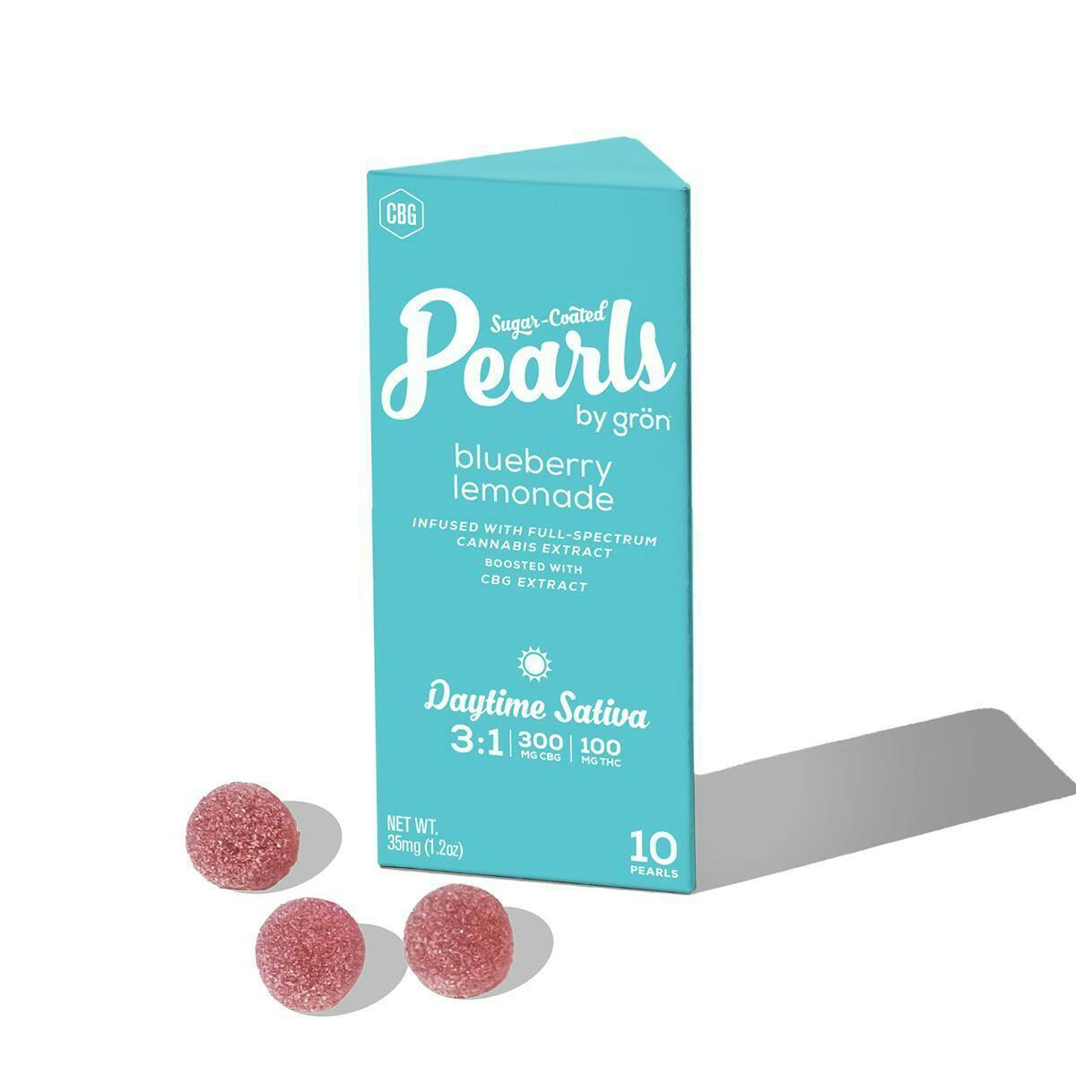 Gummies | Gron Blueberry Lemonade Pearls 3:1 10 pack