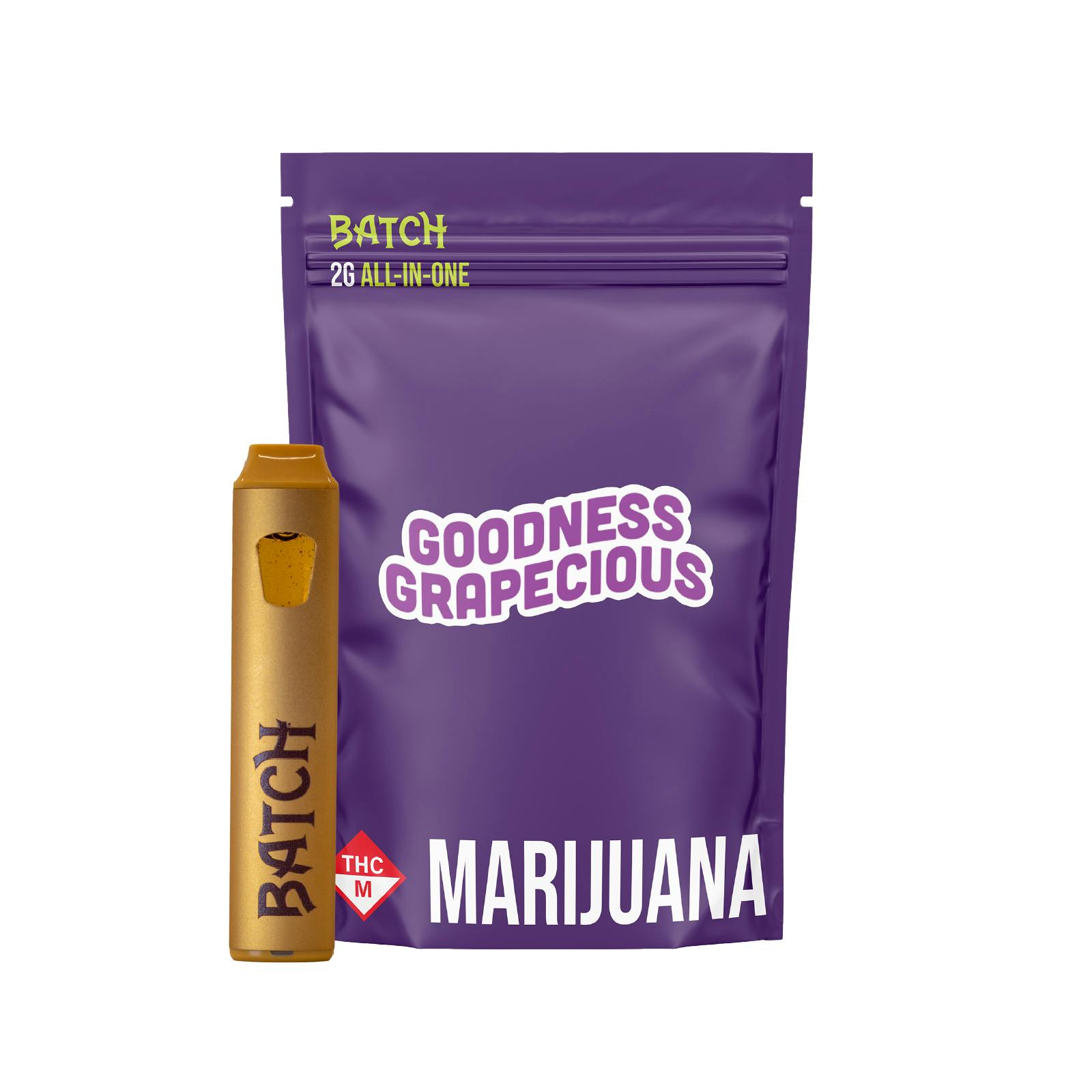 Disposable 2g | Batch Goodness Grapecious