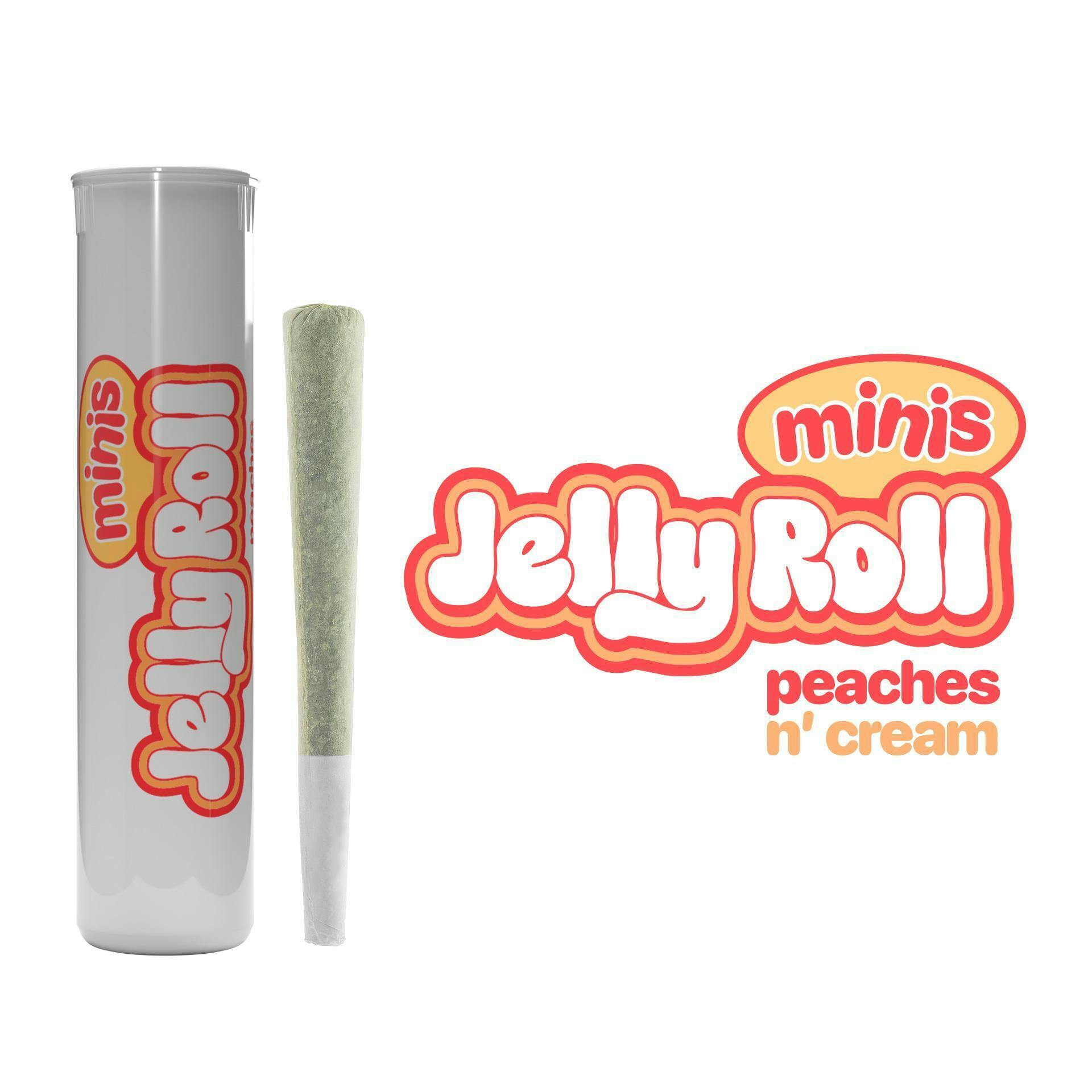 Infused Pre-Roll | Jelly Roll Minis Peaches 'n Cream