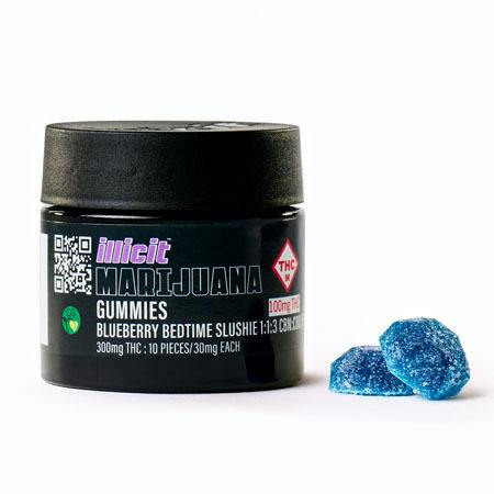 Gummies | Illicit Blueberry Bedtime Slushie 1:1:3