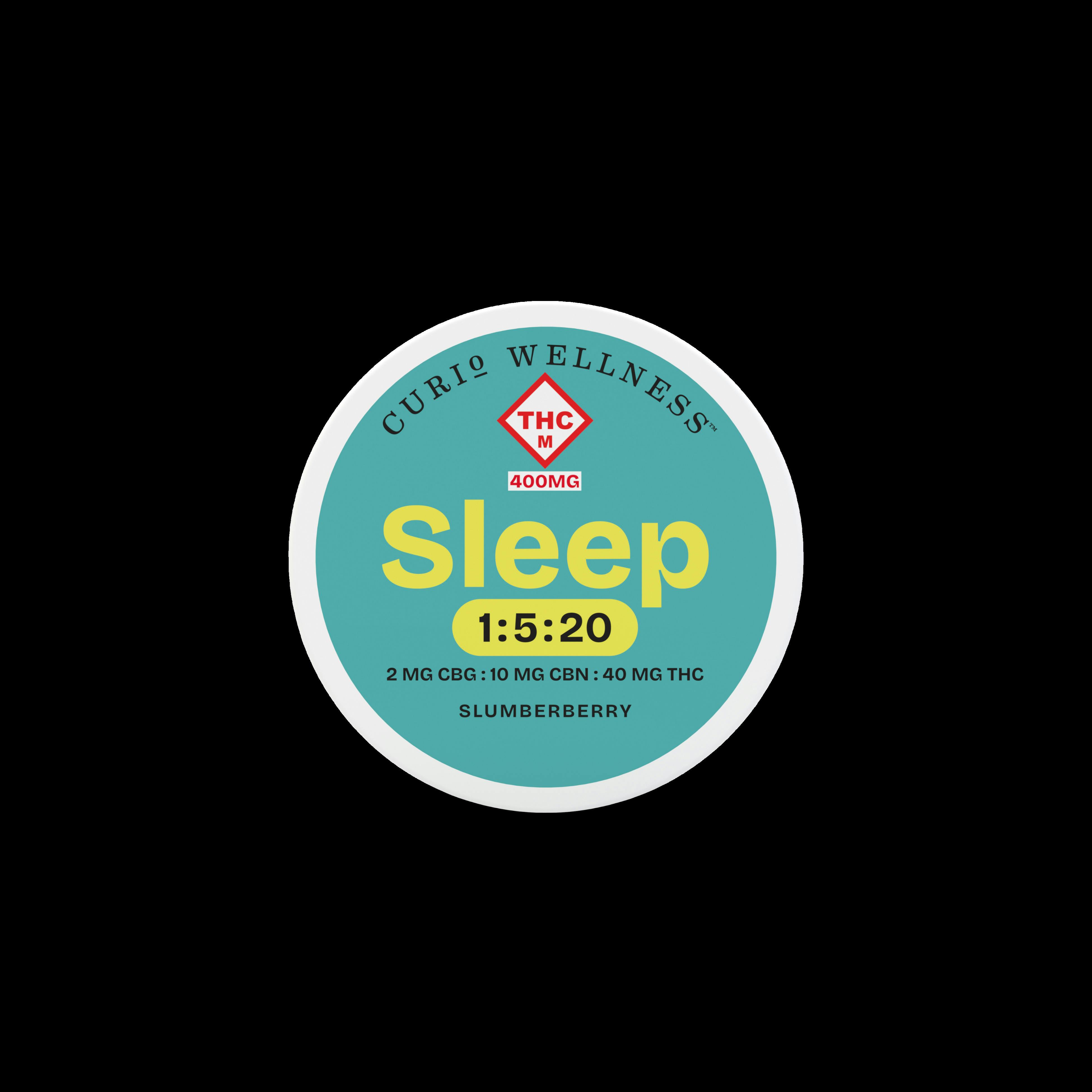 Gummies | Curio Wellness Sleep: Slumberberry 1:5:20