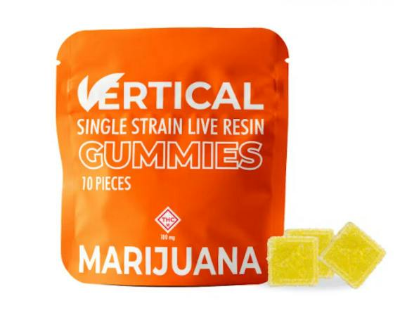 Live Resin Gummies | Vertical Single Strain: Pineapple