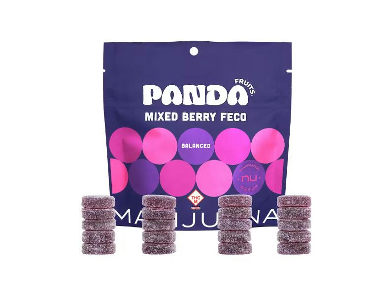 FECO Gummies 20pk | Panda Mixed Berry