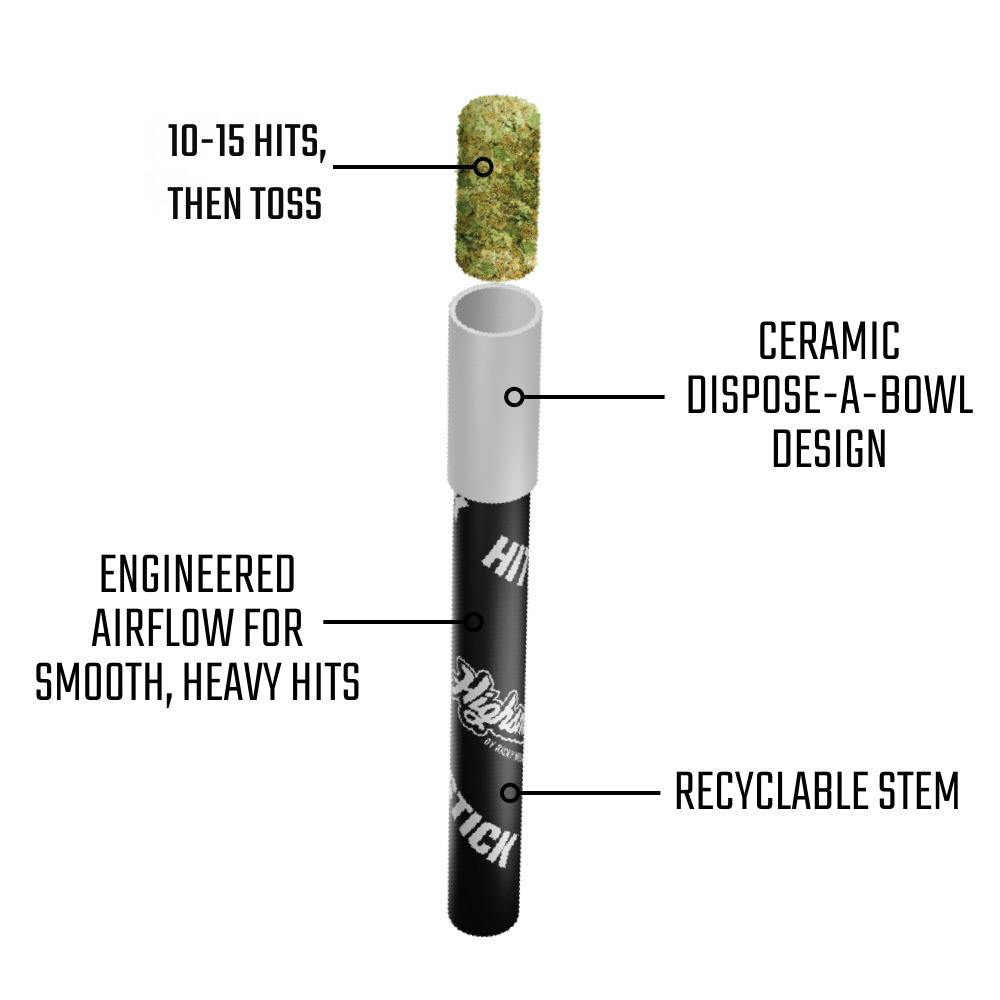 Infused Hit Stick 0.5g | Highsman Touchdown Tango Mango