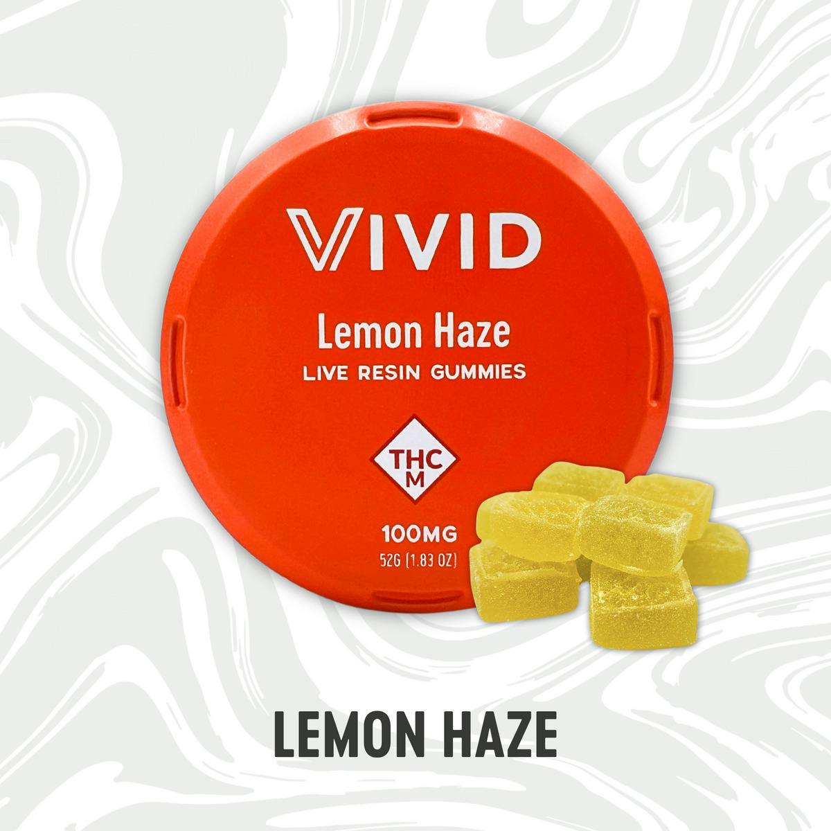 Gummies | Live Resin Lemon Haze 10 pack