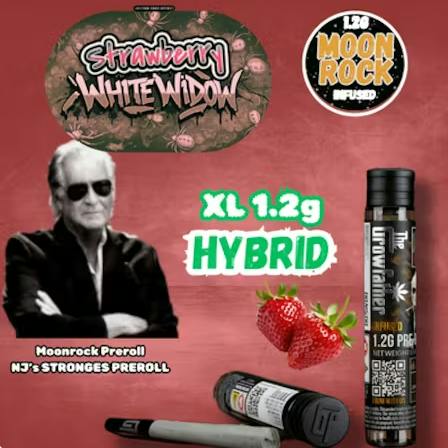 The Growfather White Widow X Strawberry Cough Moonrock Infused 1.2g