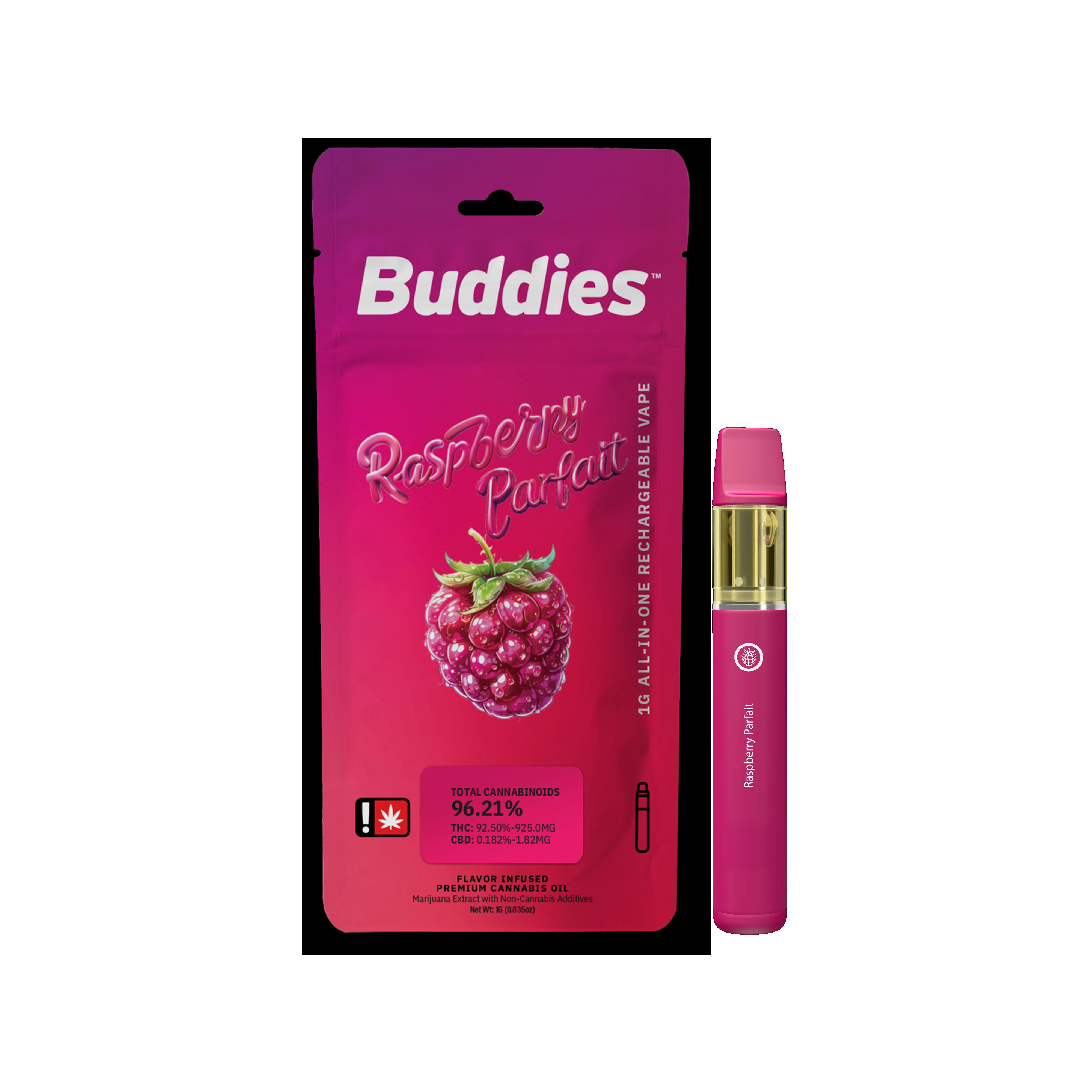 Buddies: Raspberry Parfait