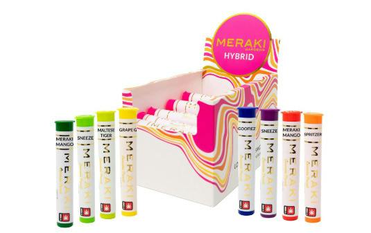 MERAKI - PREROLL - 1G - INDICA - BLUEBERRY SUGAR