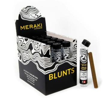 MERAKI - PREROLL BLUNT - 1G - SATIVA - STRAWBERRY JAM