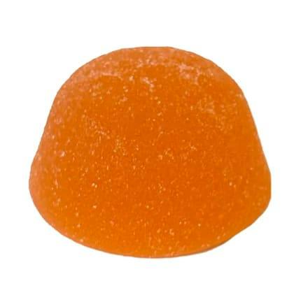 (E) 1PC - SOUR PULSAR PEACH THC:CAFFEINE CHEW
