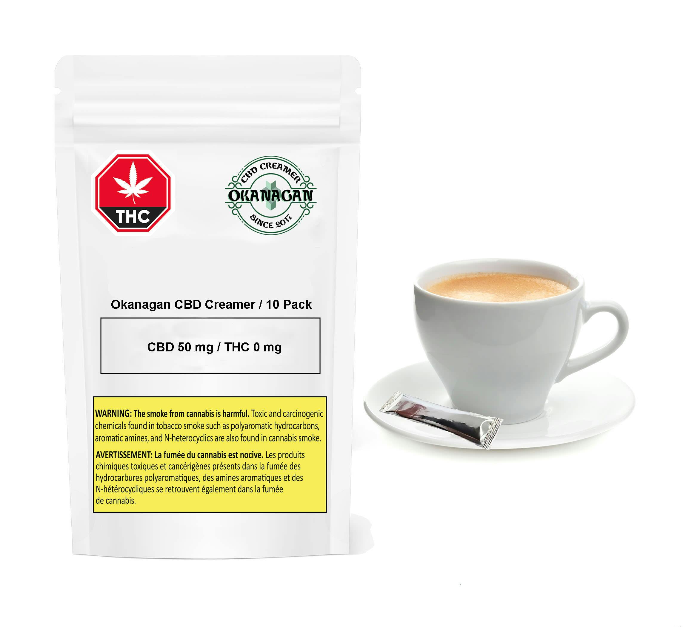 OKANAGAN CBD CREAMER - 10pk