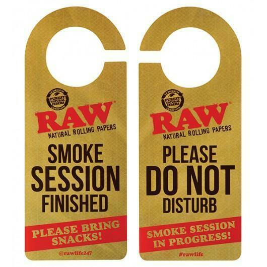 Hanging Door Sign by Raw