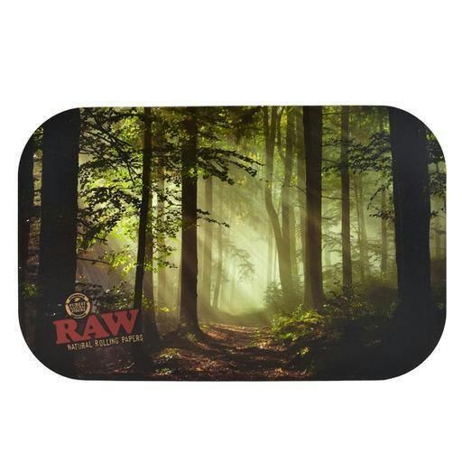 Smokey Trees Rolling Tray Magnet by RAW