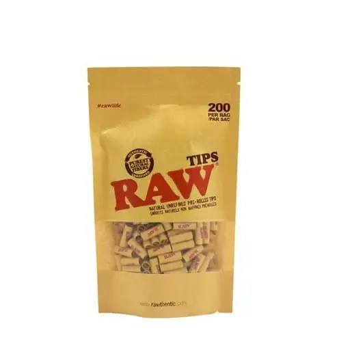 Pre-Rolled Unbleached Rolling Tips